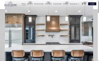 Ellis Home Builders website