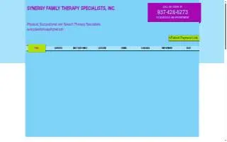 Synergy Family Therapy Specialists, Inc. of Centerville website