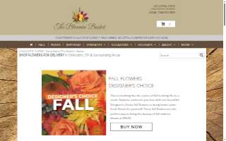 Bloomin' Basket website