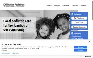 Chillicothe Pediatrics website