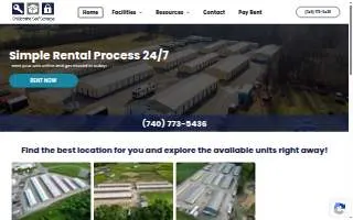 Chillicothe Self Storage - Enterprise Pl website