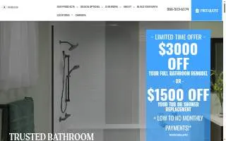 Baths R Us of Cincinnati website