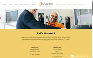 Beacon Audio Video Systems of Cincinnati website