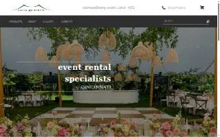 Camargo Events website