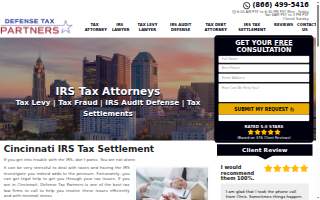 Cincinnati Tax Attorney IRS Tax Settlement