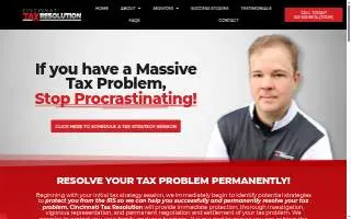 Cincinnati Tax Resolution Powered by Toph Sheldon website