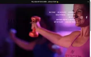 Dance Factory Fitness website