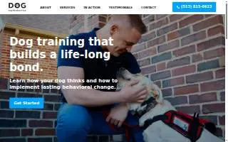 Dog Obedience Guy website