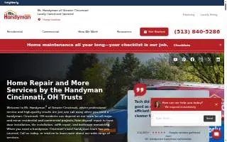 Handyman In Cincinnati website