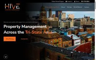 HIVE Property Management website