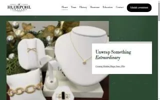 Hudepohl Jewelers website