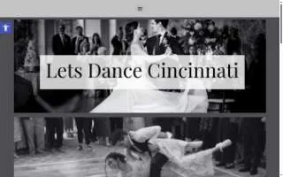 Lets Dance Cincinnati website