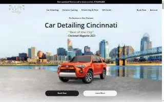 Lux Mobile Detailing website