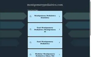 montgomery pediatrics website