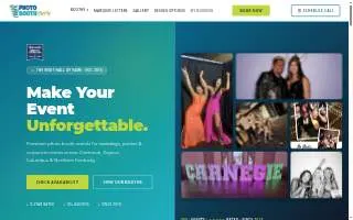 Photo Booth Cincy website