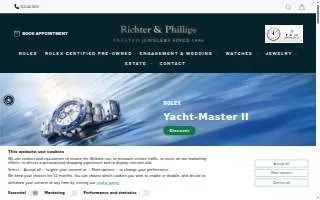 Richter & Phillips Jewelers website