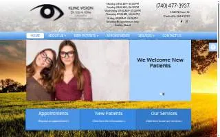 Kline Vision Inc website