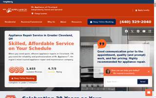 Cleveland Appliance Repair Experts