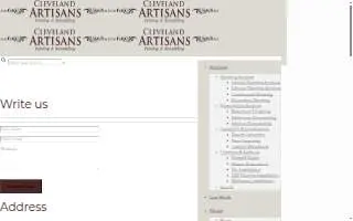Cleveland Artisans Painting website