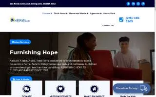 Cleveland Furniture Bank website