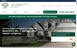 Cleveland Garage Door Repair website