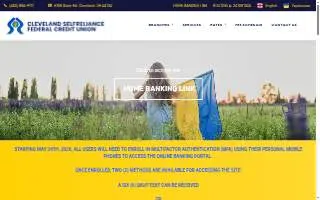 Cleveland Selfreliance CU website