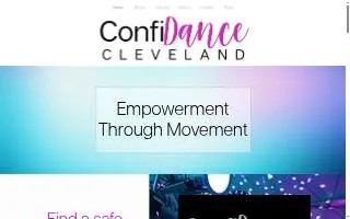 ConfiDance Cleveland website