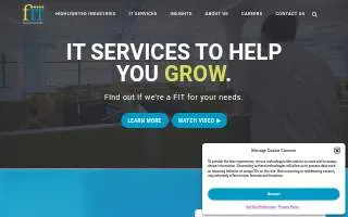 FIT Technologies website