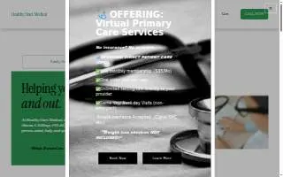 Healthy Start Medical Spa, LLC website