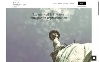Bhagat Immigration Law, LLC of Cleveland Heights website