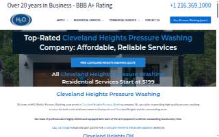 H2O Mobile Pressure Washing