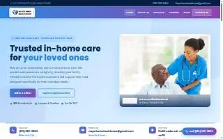 Hayer Home HealthCare website
