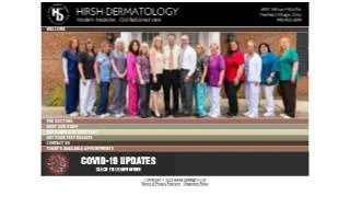 Hirsh Dermatology website