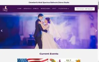La Danse Cleveland website