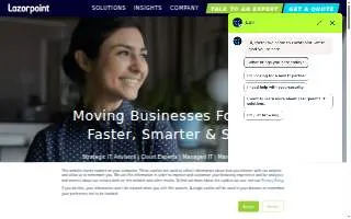 Lazorpoint - Cleveland Managed IT Services Company of Cleveland Heights website