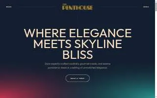 Penthouse Events CLE website
