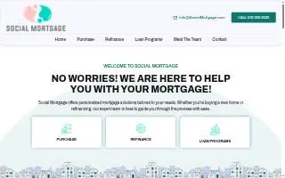 Social Mortgage LLC. of Cleveland Heights website