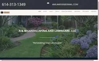 A&M Landscaping website