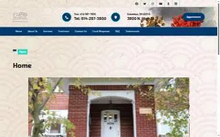 Acupuncture Healing Clinic website