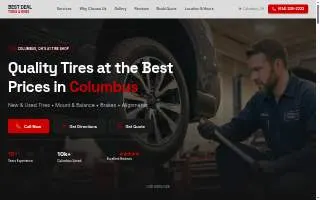 Best Deal Tires and Rims website