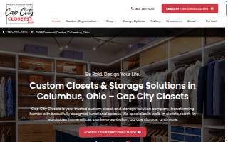 Buckeye Interior Design-Cap City Closets