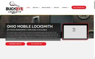 Buckeye Locksmith website