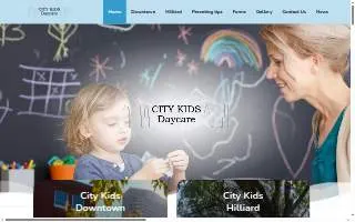 City Kids Daycare Downtown website