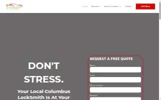Columbus Car Key & Lock Solution LLC website