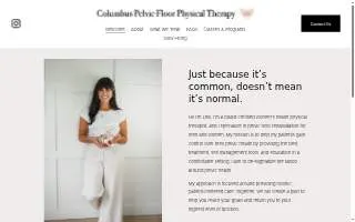Columbus Pelvic Floor Physical Therapy website