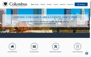 Columbus Realty Source website