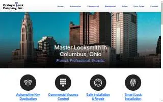 Craley's Lock Company, Inc. website
