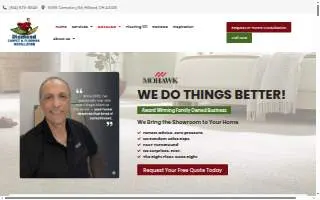 Diamond Carpet & Flooring Installation website