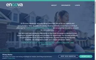 Encova Insurance website