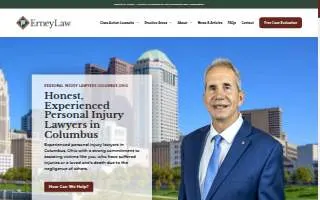 Erney Law website